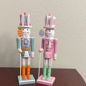 Easter Bunny Nutcracker Set